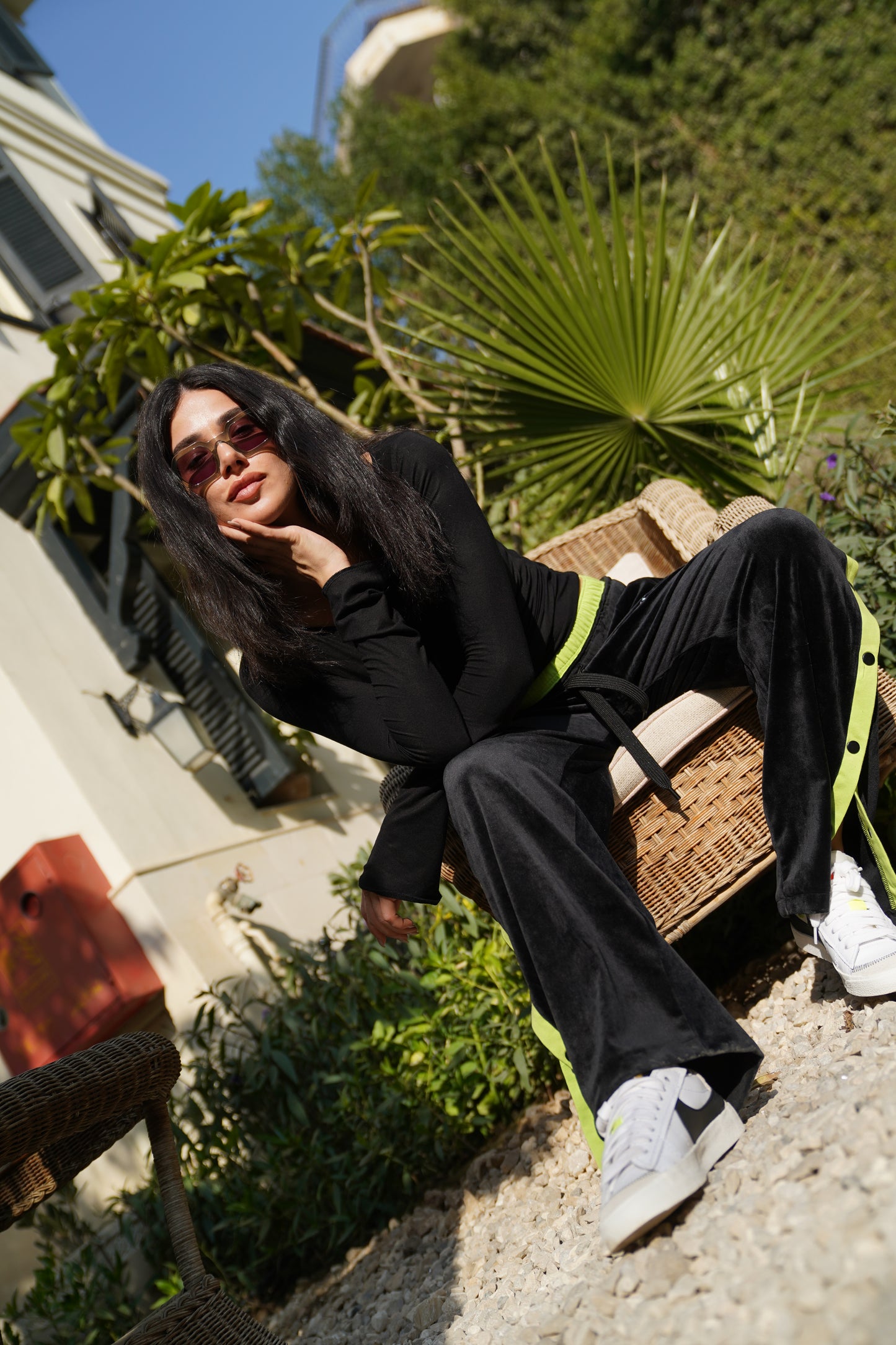 VelvetMystique® Onyx Glow Pants
